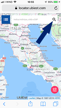 Cartina LIS-MAP SEARCH